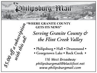 2003 Philipsburg Territory
									<br />
									Page xx
									  ♦  
									5"W x 3¾"H<br />
									30# Newsprint